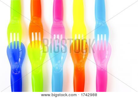 Posate di plastica