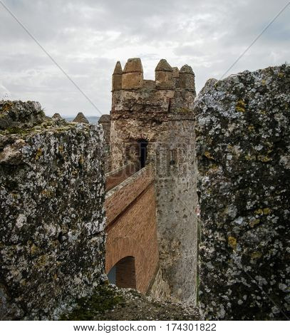 Castle At Burqillos Del Serro, Estremadura, Spain