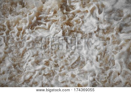 turbulent flow  foaming boiling water waterfall abstract background