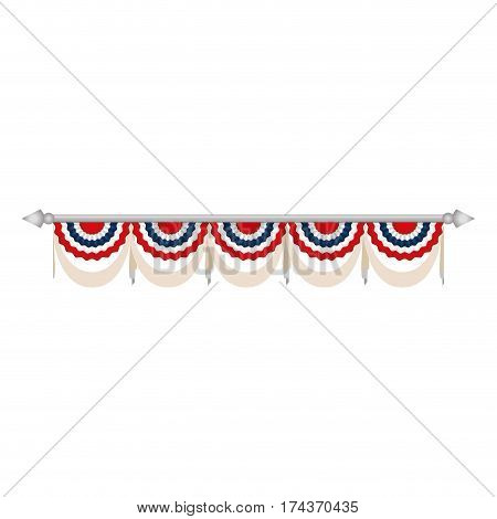 United States patriotic symbol icon vector illustration graphic design