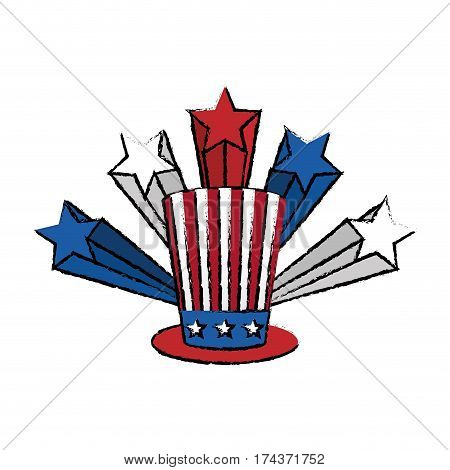 United States patriotic symbol icon vector illustration graphic design