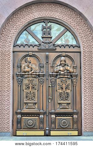 building of Armenian Apostolic Church in Russia