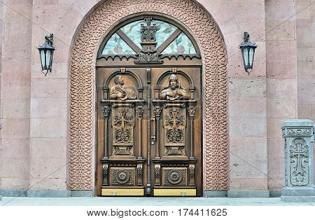 building of Armenian Apostolic Church in Russia