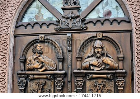 building of Armenian Apostolic Church in Russia