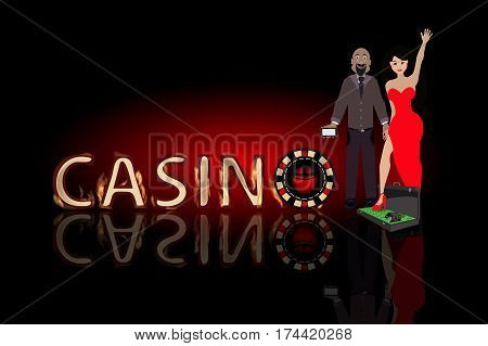 Poker Winnings Pair Of Lovers