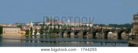 Pragborgen på Vltava