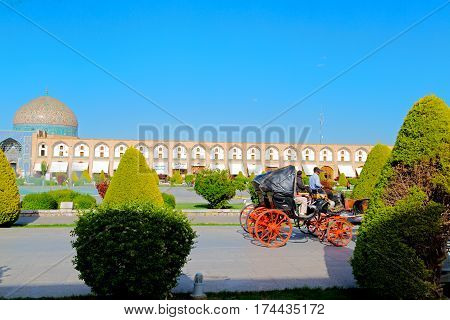 In Iran Old Square Mosque
