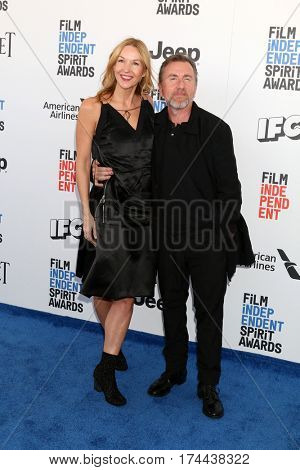 LOS ANGELES - FEB 25:  Nikki Butler, Tim Roth at the 32nd Annual Film Independent Spirit Awards at Beach on February 25, 2017 in Santa Monica, CA