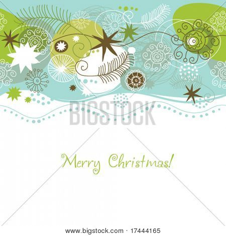 Seamless horizontal illustartion