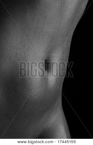 woman's stomach