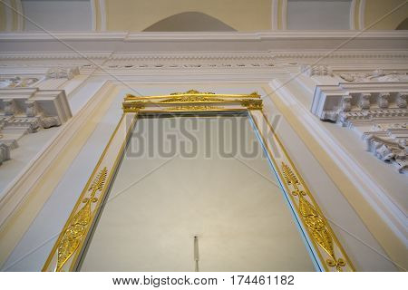 Interior Of The Petroff Palace, Moscow, Russia
