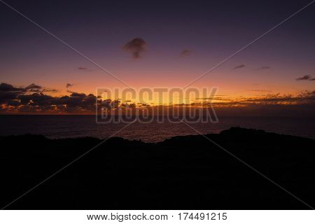 Sunset At Ana Kakenga