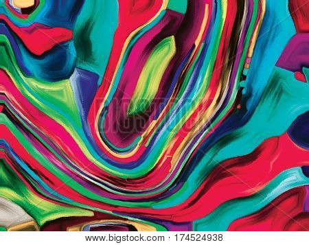 Painted Cellular Reality