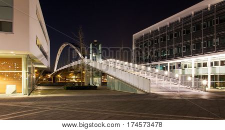 night view at 
