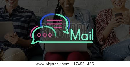 Communication Connection Speech Bubble Concept