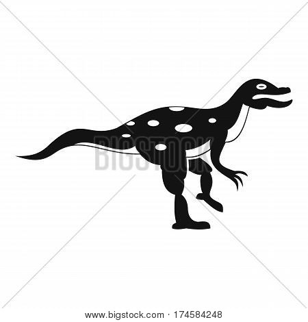 Ornithopod dinosaur icon. Simple illustration of ornithopod dinosaur vector icon for web