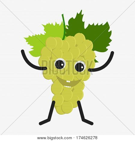 Grapes Character Icon
