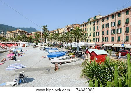 Promenade Of S.margherita Ligure