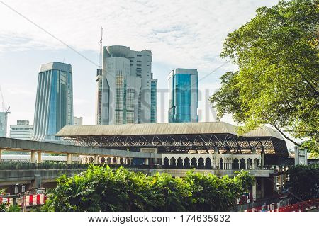 Aerial View Of Kuala Lumpur, Malaysia