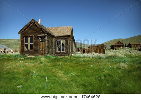 Ghost Town hjem i Bodie Californien