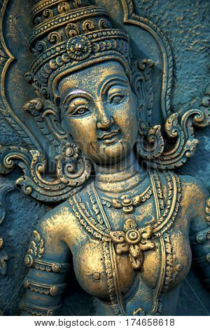Kho Phangan  Thailand Incision Gods  Earth Green