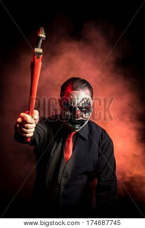 The head of the circus. Meet the evil ringleader that was brought to life using special effects, theatrical lighting, and custom sculpted masks,