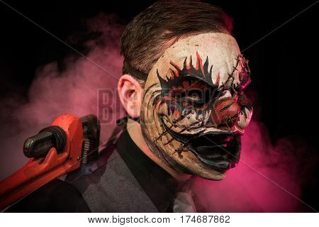 The head of the circus. Meet the evil ringleader that was brought to life using special effects, theatrical lighting, and custom sculpted masks,
