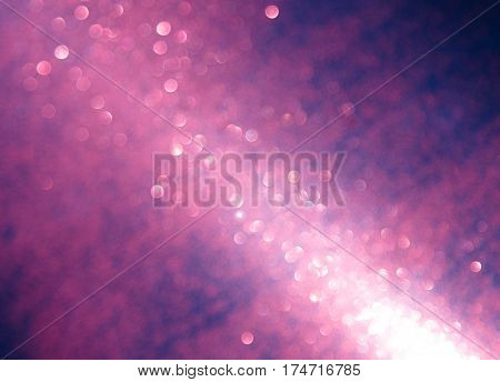Violet Bokeh Background
