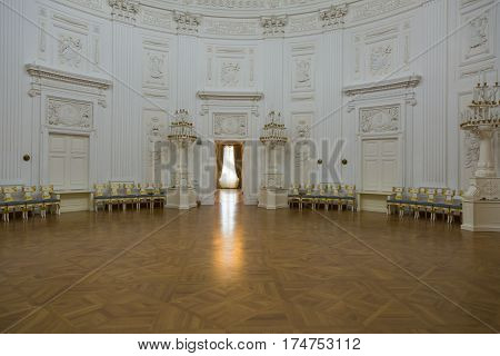 Interior Of The Petroff Palace, Moscow, Russia