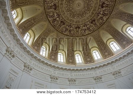 Interior Of The Petroff Palace, Moscow, Russia