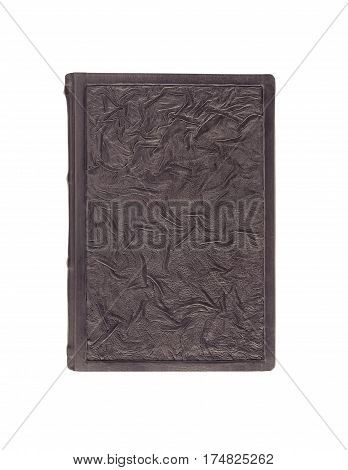 Closed Book On White Background