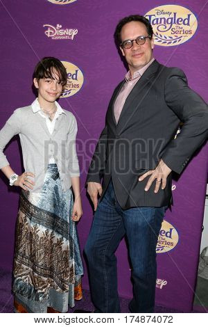 LOS ANGELES - MAR 4:  Ondine Bader, Diedrich Bader at the 