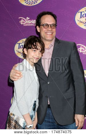 LOS ANGELES - MAR 4:  Ondine Bader, Diedrich Bader at the 
