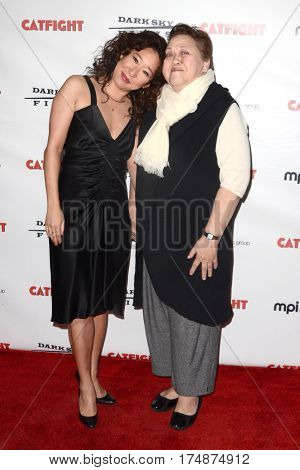 LOS ANGELES - MAR 2:  Sandra Oh, Amy Hill at the 