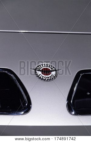 Silver 1966 Bizzarrini 5300 Spyder Si Prototype