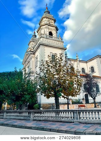 San Juan Bautista Church In Mieres, Asturias, Spain