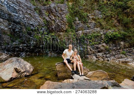 Temurun Waterfall On Langkawi Island