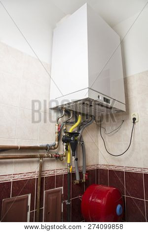 New Gas Condens Boiler For Heating And Hot Water