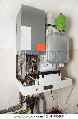 New Gas Condens Boiler For Heating And Hot Water