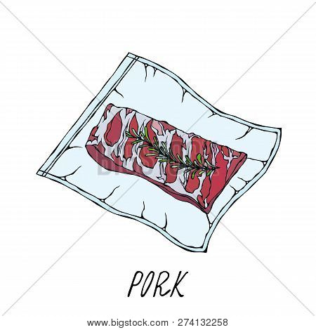 Vacuumizer Food Sealer. What Is Sous-vide. Slow Cooking Technology. Vacuum Packed Pork Ribs. Chief C