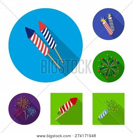 Vector Design Of Festival And Summer Icon. Set Of Festival And Holiday Stock Symbol For Web.
