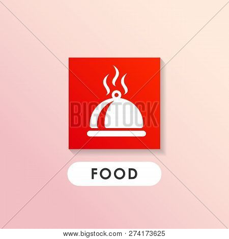 Dish Vector Icon Design. Cook Icon Design