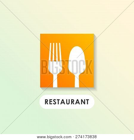 Restaurant Logo Design Template. Restaurant Icon Sign Design Element