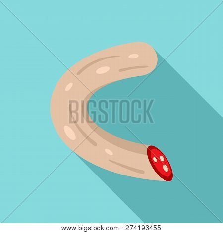 Mexican Sausage Icon. Flat Illustration Of Mexican Sausage Vector Icon For Web Design