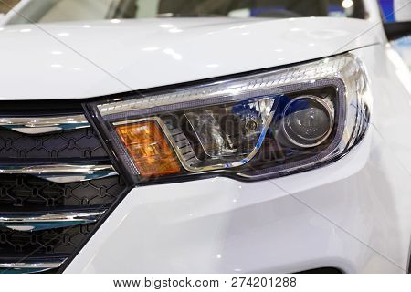 Novokuznetsk. Russia. 18.04.2018. Presentation Of Chinese Car Lifan X70