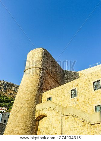 Walls Of Dubrovnik Run Almost 2 Kilometers Around The Old Town Of Dubrovnik