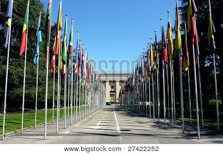 FN i Geneve, Schweiz