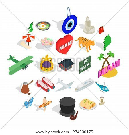 Unity With Nature Icons Set. Isometric Set Of 25 Unity With Nature Vector Icons For Web Isolated On 