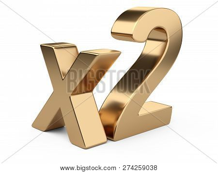3d Golden Inscription 