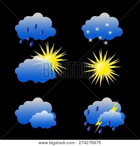 A Set Of Pictures For The Weather